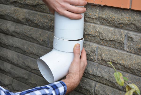 Drainage Downspout Repair in Asheboro
