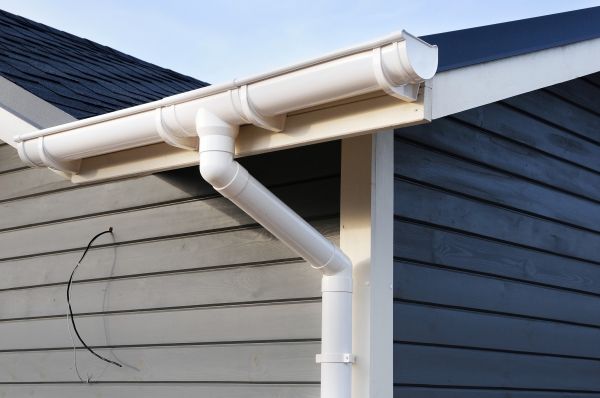 PVC Rain Gutter Installation in Asheboro