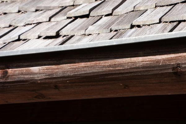 Wood Rain Gutter Installation in Asheboro