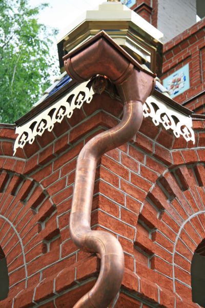 Church Downspout Installation in Asheboro